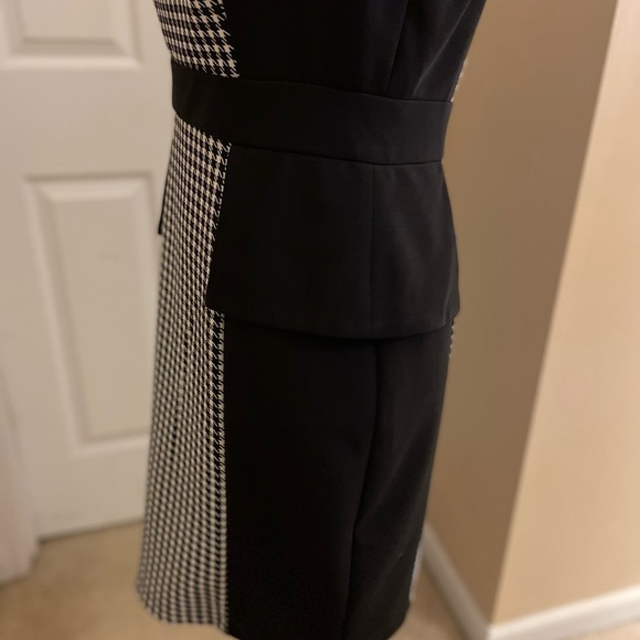 New York & Co Dress Size 6 Houndstooth pattern - Picture 3 of 4